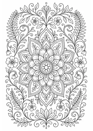 Coloring Book Pages for Adults