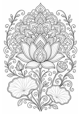 grown up coloring book pages printable black and white coloring page