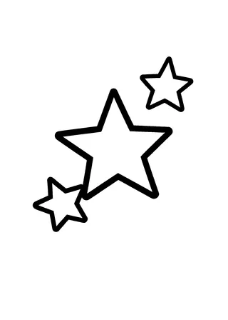 Star Coloring Page