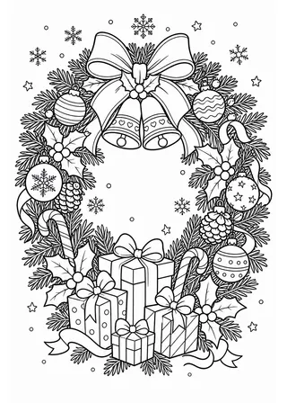 Printable Christmas Coloring Pages