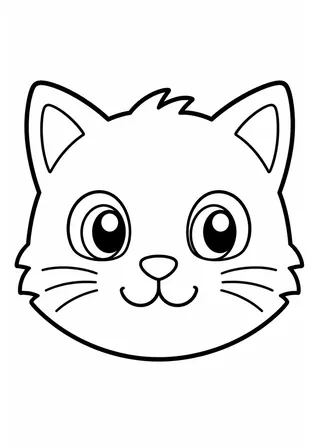 cat coloring pages printable black and white coloring page